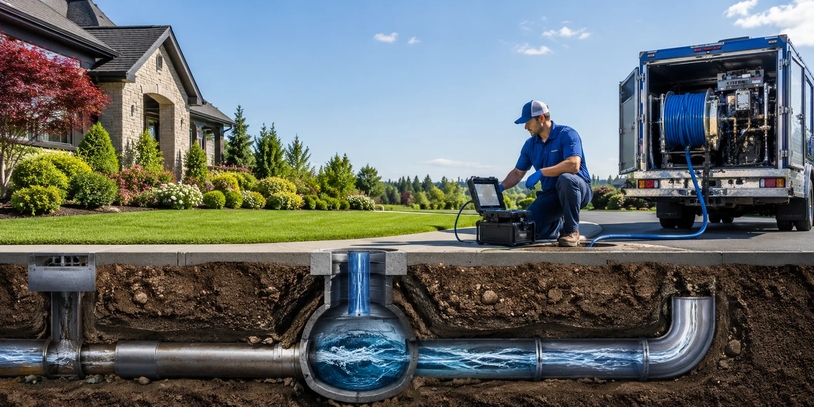 Drainage restoration information for Mount Hope, OH